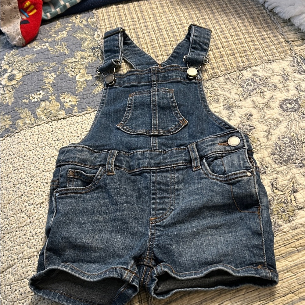 Classic Blue Kids Denim Overalls